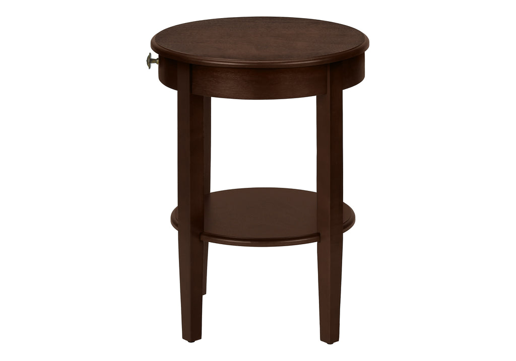 2-Tier Round Accent Table