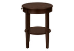 2-Tier Round Accent Table