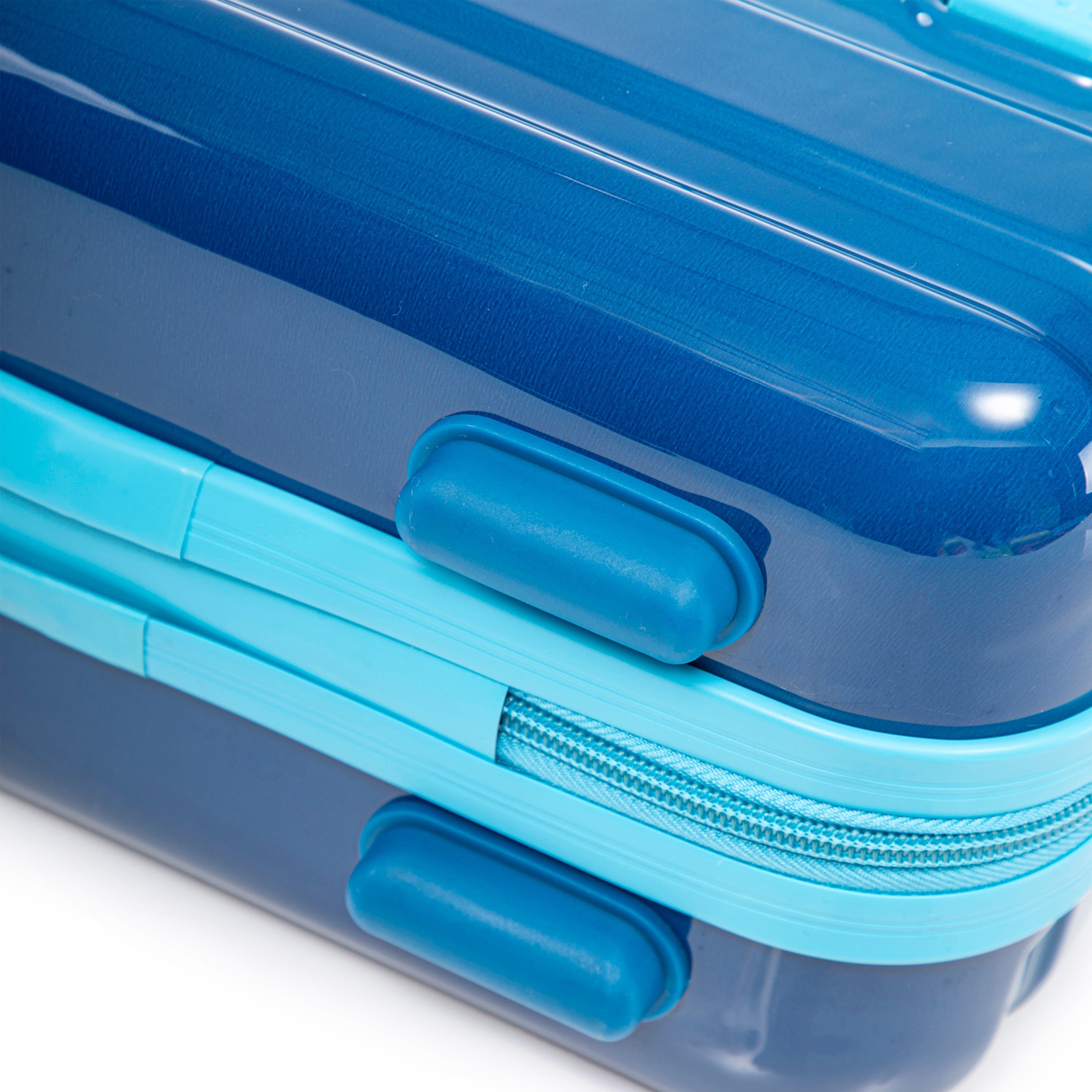 14'/20' 2-Piece PC Spinner Wheel Luggage Set with Gradient Color and Lock