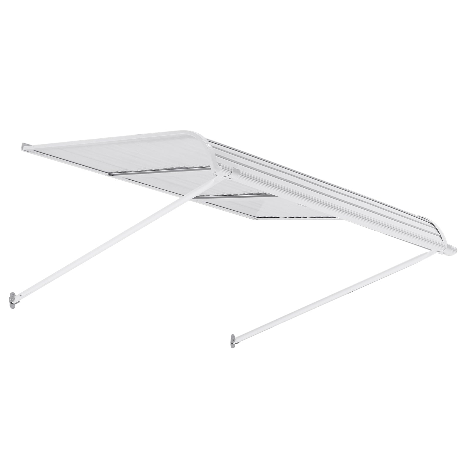 Window Awning Door Canopy 48x42 in Aluminum Alloy