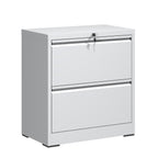 2 Drawer Lateral File Cabinet with Lock