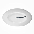 70 Inch Freestanding Solid Surface Soaking Bathtub