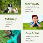 Realistic Deluxe Artificial Grass Synthetic Thick Lawn Turf Carpet