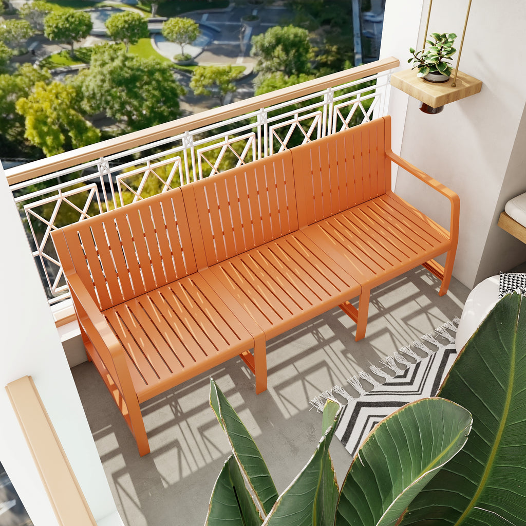 Summer 1-Piece Indoor/Outdoor 3-Seater Sofa
