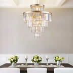 Golden Luxury Crystal Chandelier