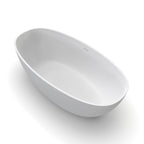 61 Inch Solid Surface Freestanding Bathroom Bathtub