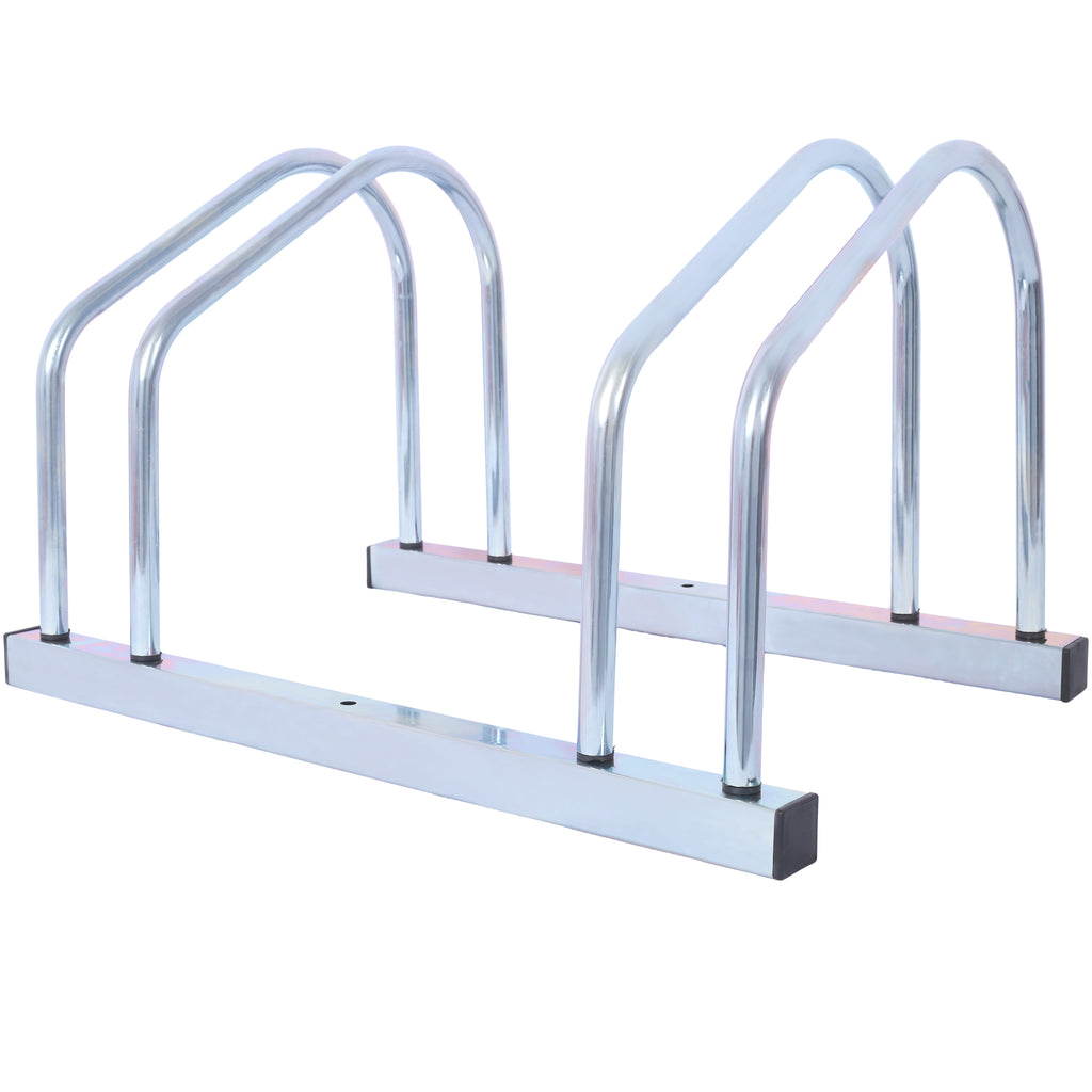 2 Bikes Floor Bike Stand