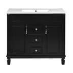 36" Bathroom Vanity with Top Sink