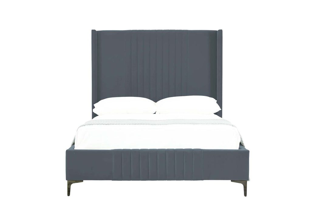 Promenade Upholstered Velvet Full Bed