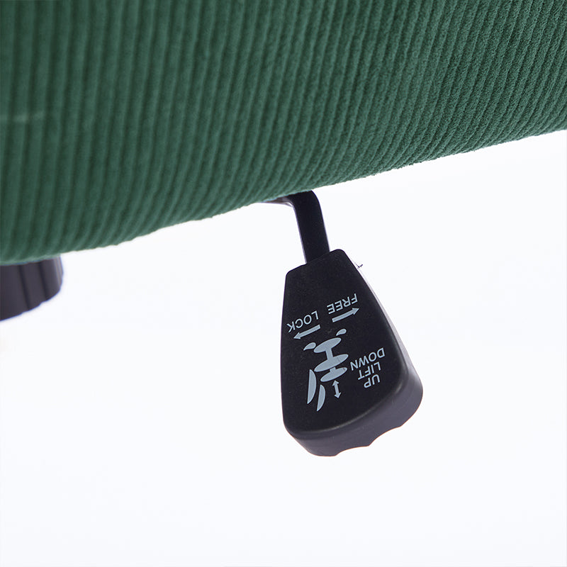 Mid-Back Liftable Office Chair in Green