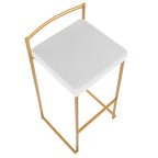30" Contemporary Stackable Barstool Set of 3