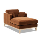 Knox 65" Modern Farmhouse Chaise Lounge Chair