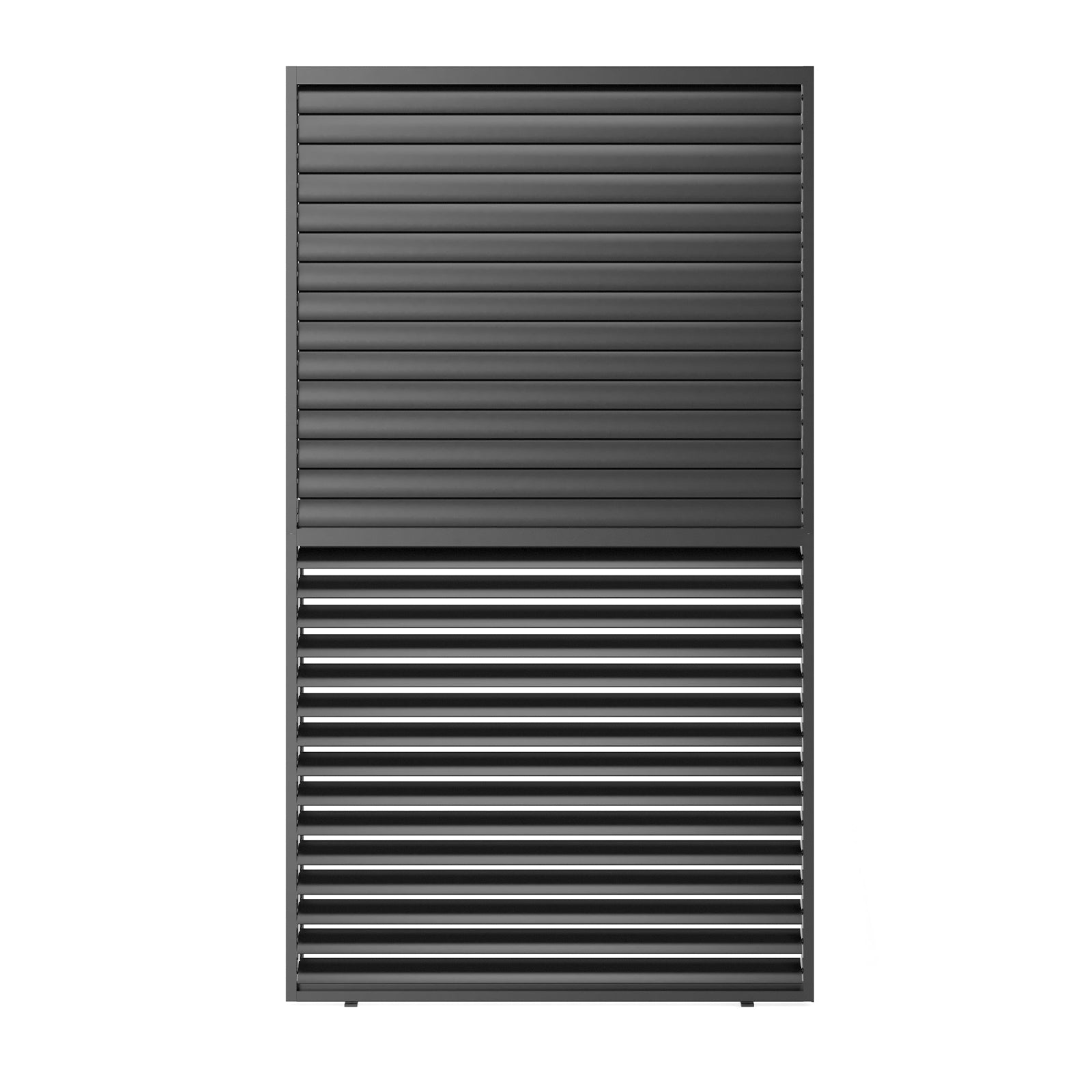 9720 Louver Grille 1/3 10ft Aluminum Frame & Louvers