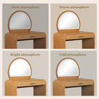 39" Makeup Vanity Table with Lighted Mirror
