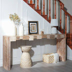 Modern Rustic Console Table - 71" Entryway Table