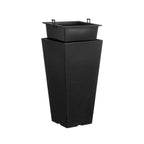 Set of 2 Tall Outdoor Planters - 22 Inch