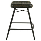 Ridgeway Leather Counter Stools Set of Two