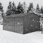 12x10 Ft Metal Garden Sheds