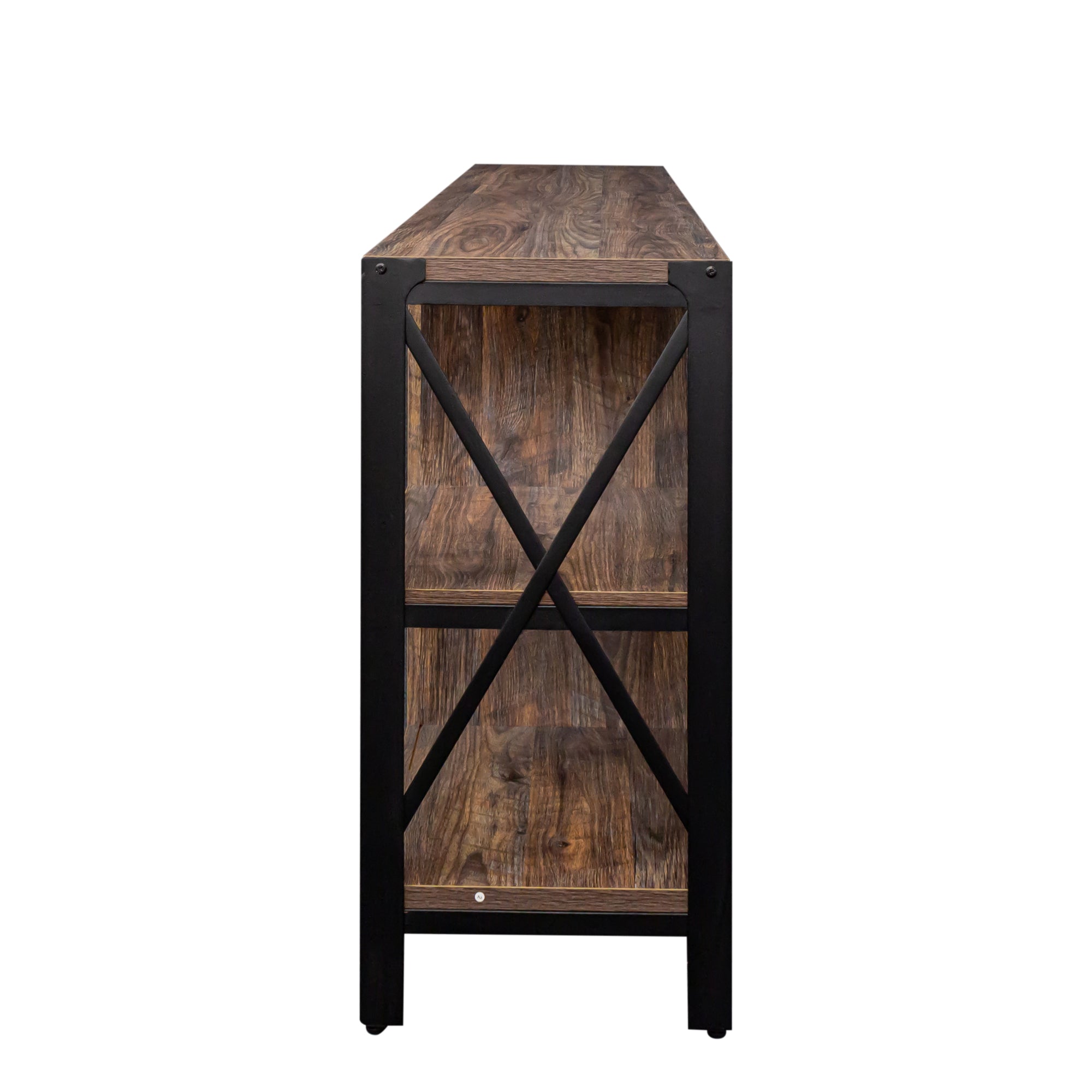Industrial Farmhouse TV Stand for Living Room or Bedroom