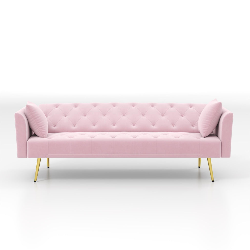 Modern Convertible 72 Inch Foldable Sleeper Sofa