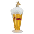 Braves Glass Of Beer Ornament