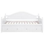 White Twin Daybed with Trundle