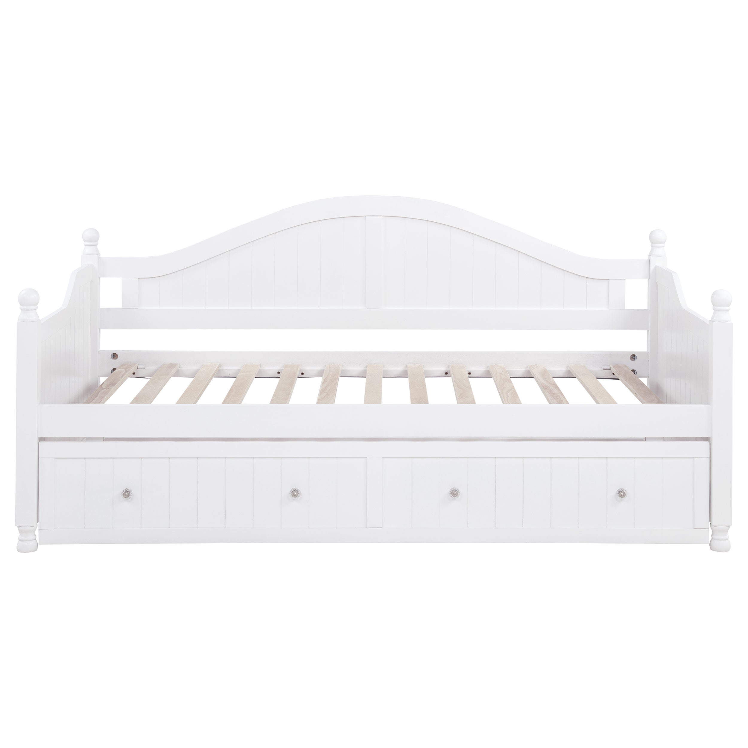 White Twin Daybed with Trundle