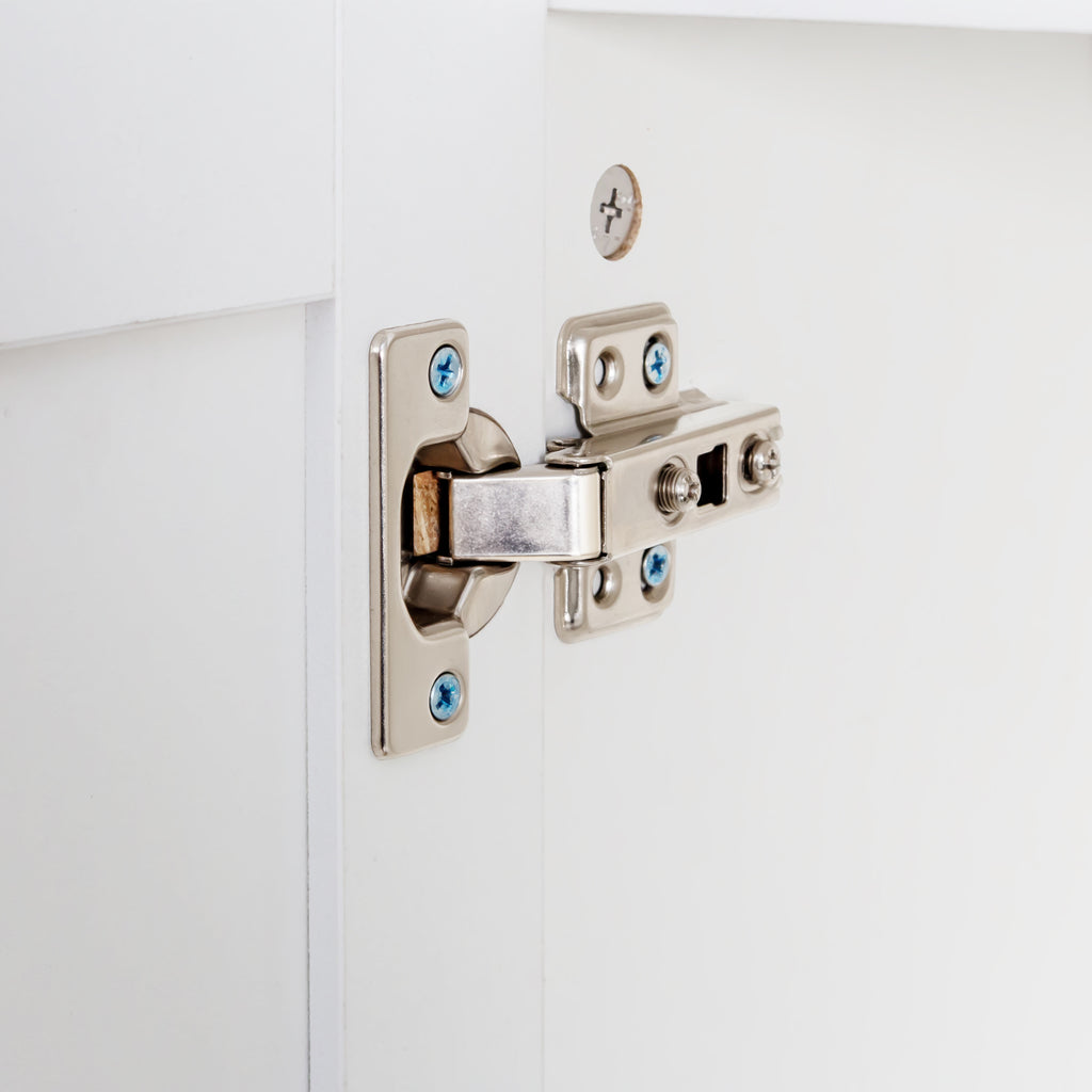 Bathroom Wall Cabinet with Adjustable Shelf and Towel Bar