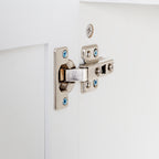 Bathroom Wall Cabinet with Adjustable Shelf and Towel Bar