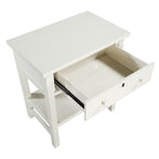 Finley 1-Drawer Storage Nightstand - Antique
