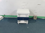 26.77''H Wooden Nightstand with One Drawer One Shelf