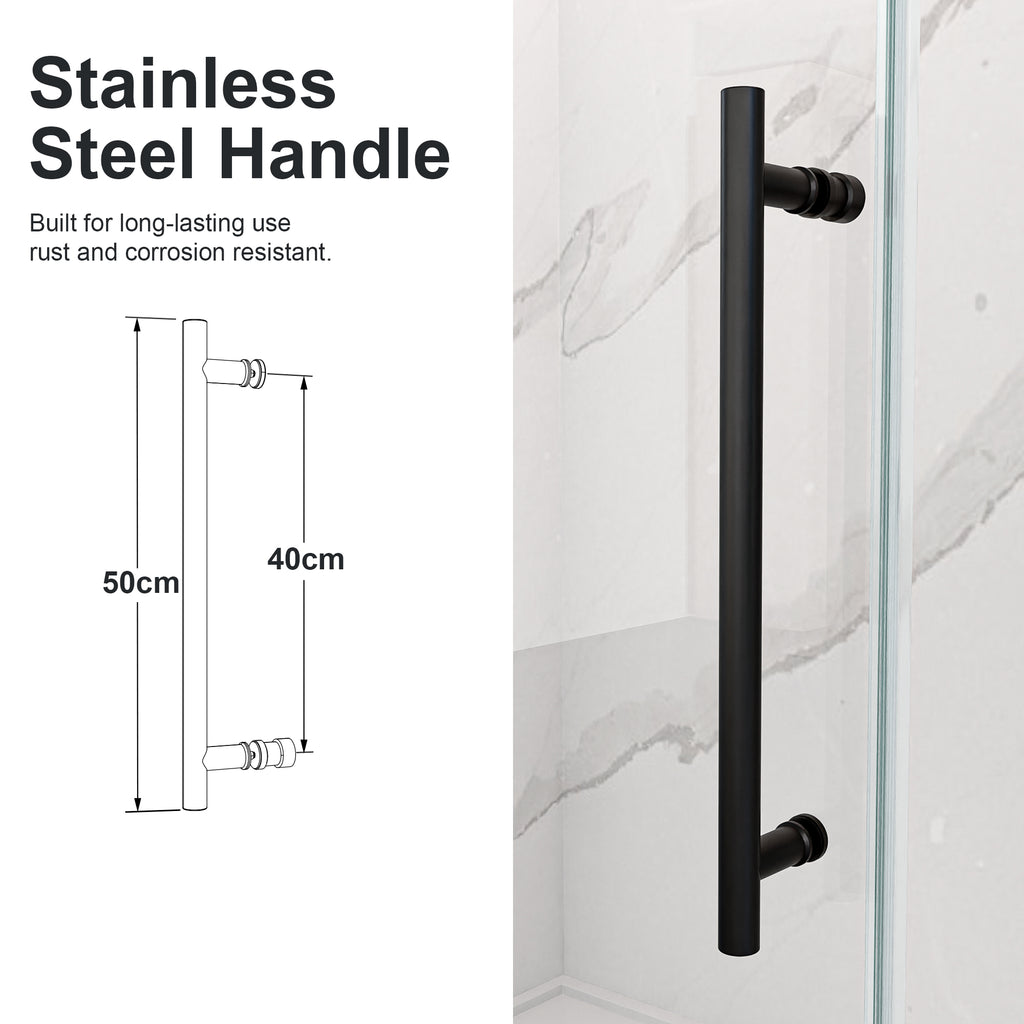 Frameless Single Sliding Shower Door
