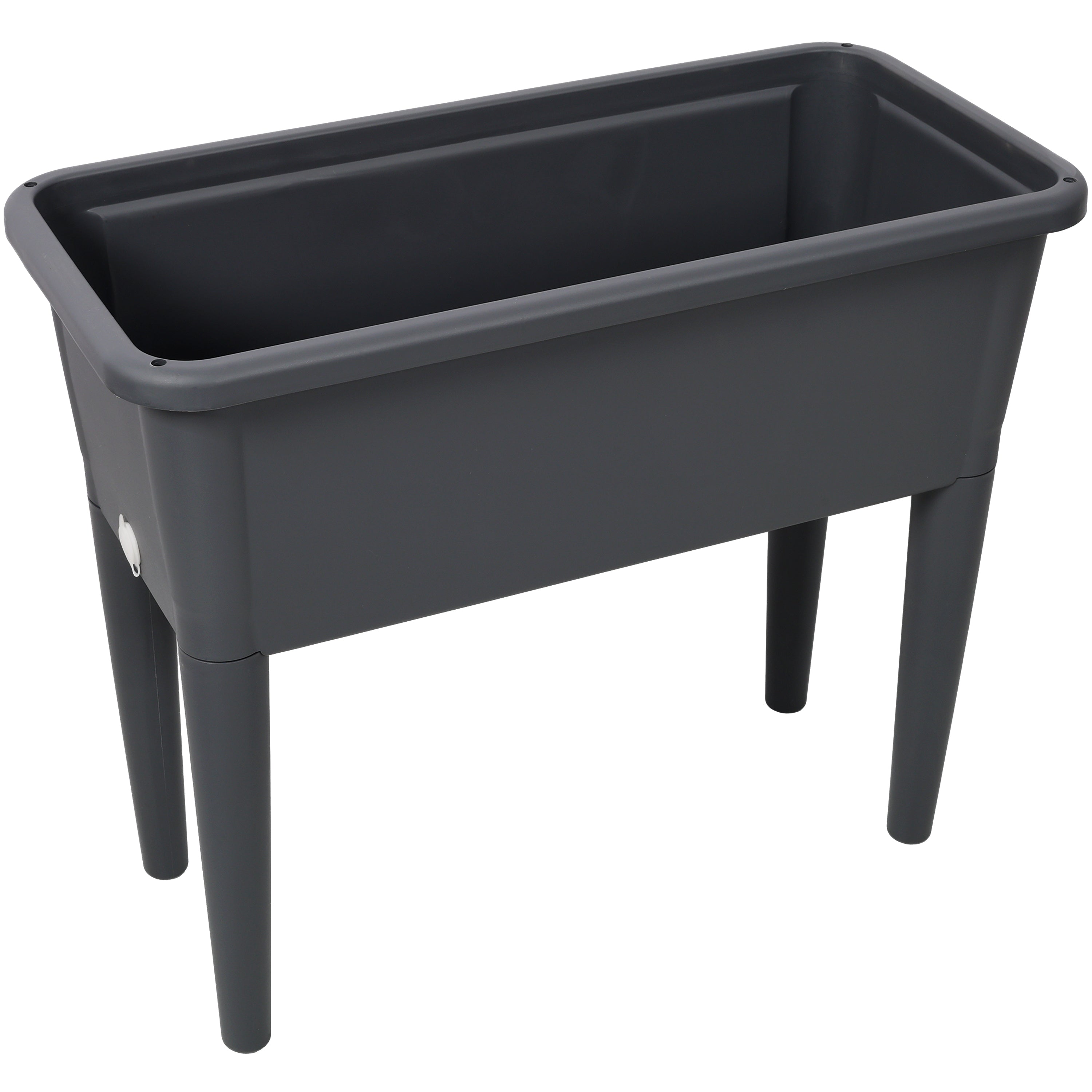 2 PCS Raised Garden Bed with Ventilated Transparent Greenhouse Lid