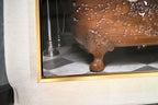 Tiger in Bathtub Wall Art Print Poster