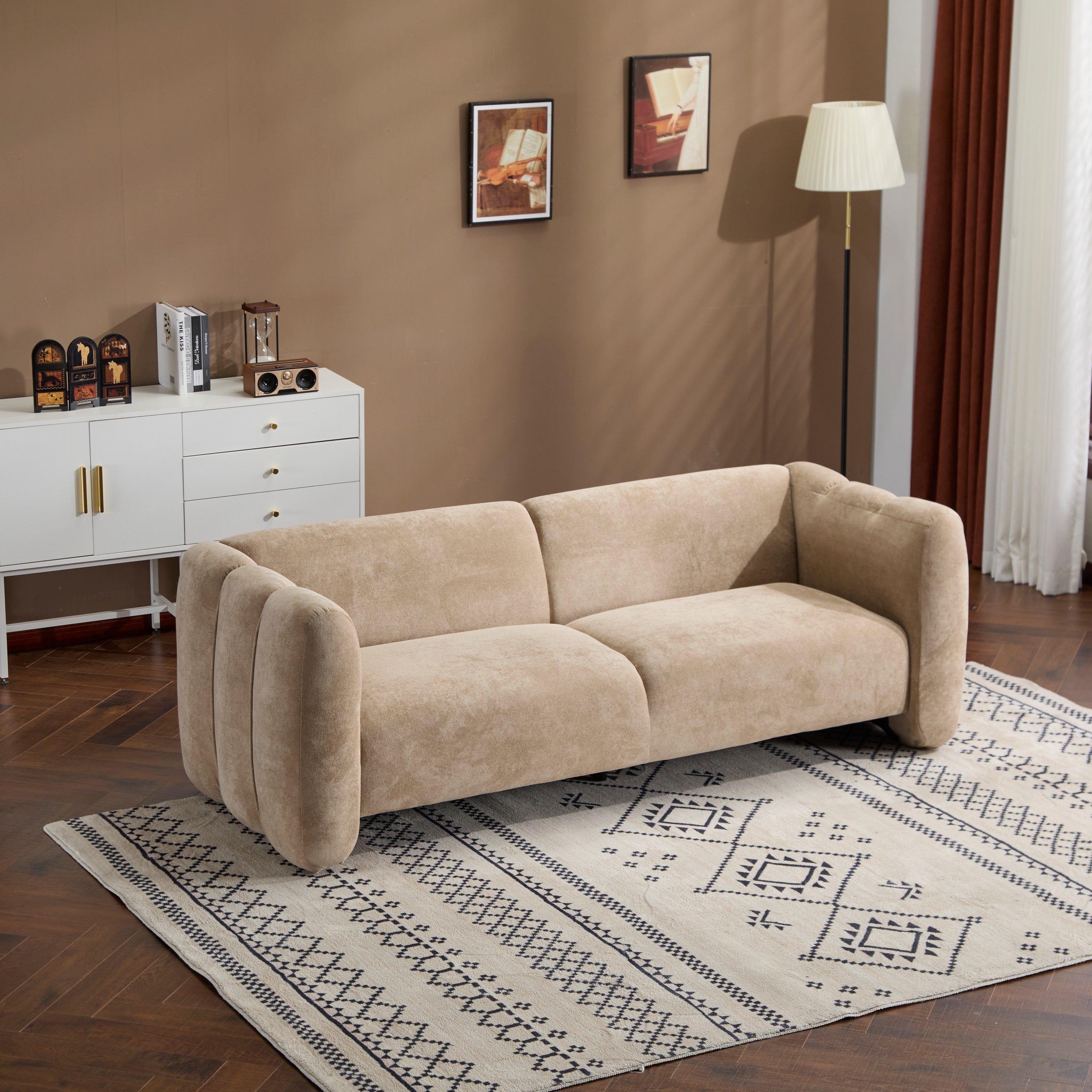 Tonson 83" 3-Seater Velvet Sofa