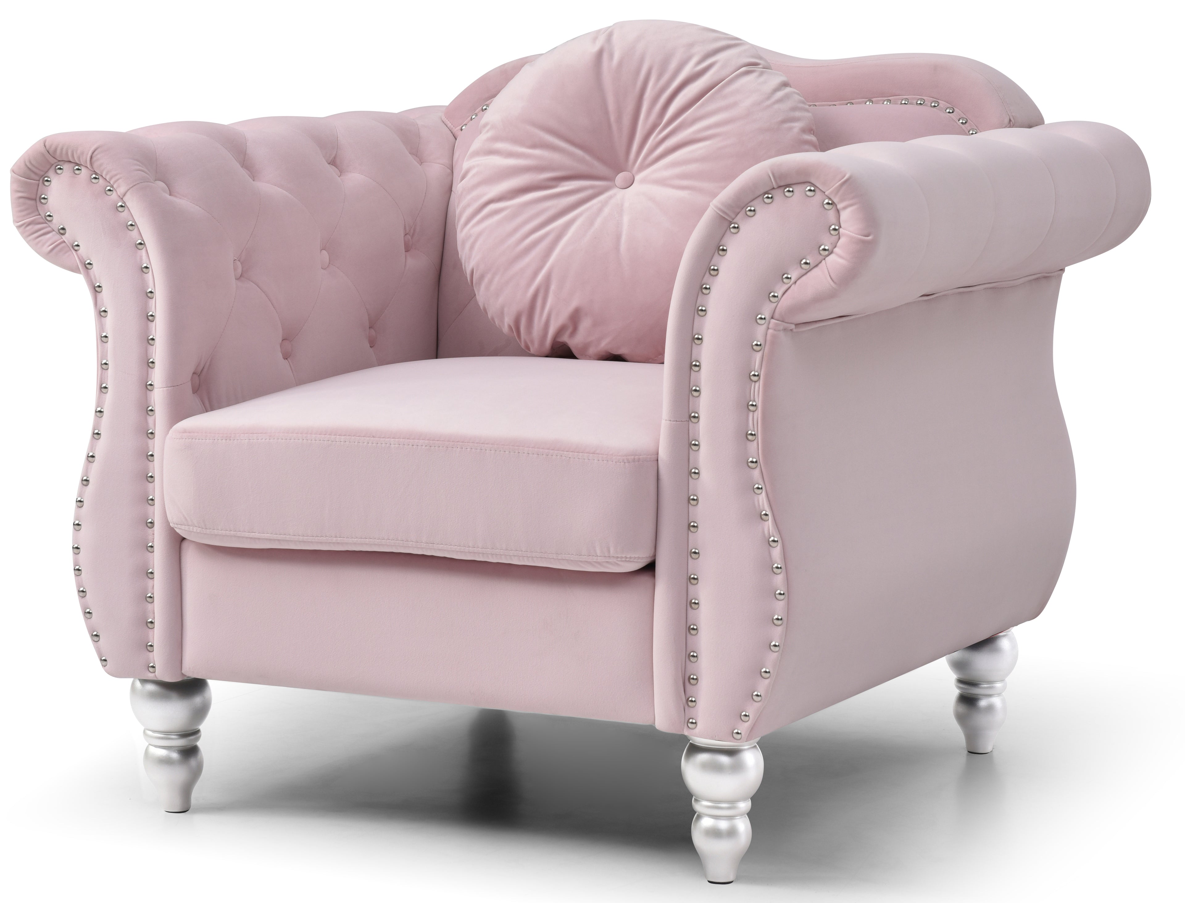 Chic Transitional Accent Chair