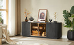 64-Inch Wavy TV Cabinet
