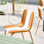 Summer 4-Pack Modern Striped Color Block Chairs