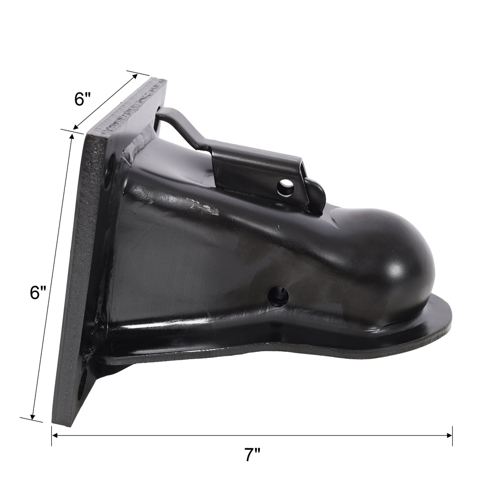 2-5/16 Inch Flat Mount Trailer Coupler
