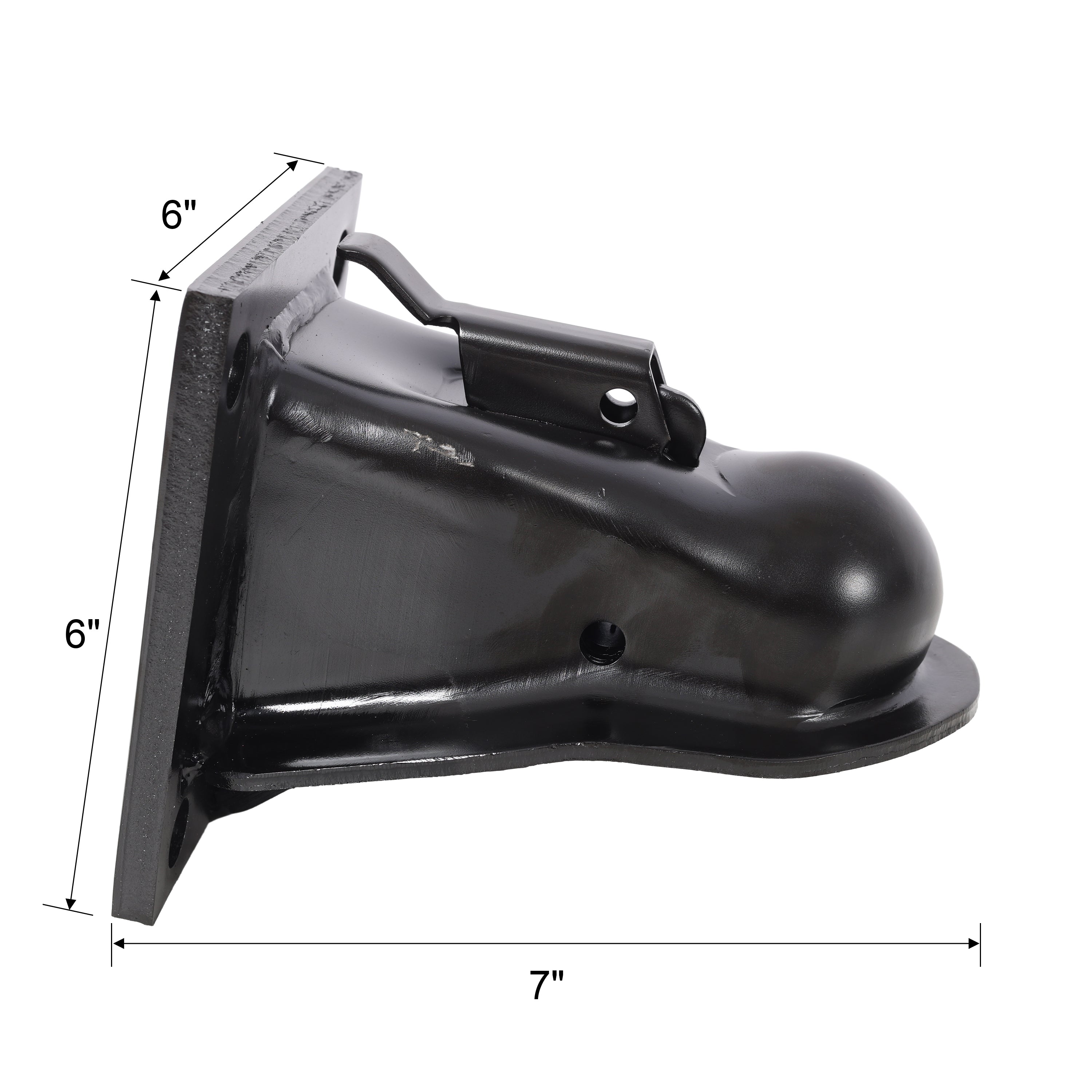 2-5/16 Inch Flat Mount Trailer Coupler
