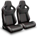 2PC Universal Bucket Racing Seats