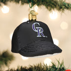 Rockies Baseball Cap Ornament