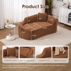 LY-048 Compression Curved Chaise Longue Chair