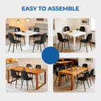 PU Dining Chair 4-Piece Set