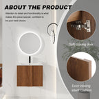 24" Floating Bathroom Vanity with Sink Combo