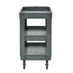 3 Layers Rolling Utility Cart with Wheels - Heavy-Duty Capacity