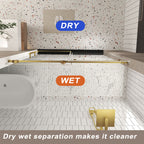 Frameless Shower Door 56-60"W x 76"H