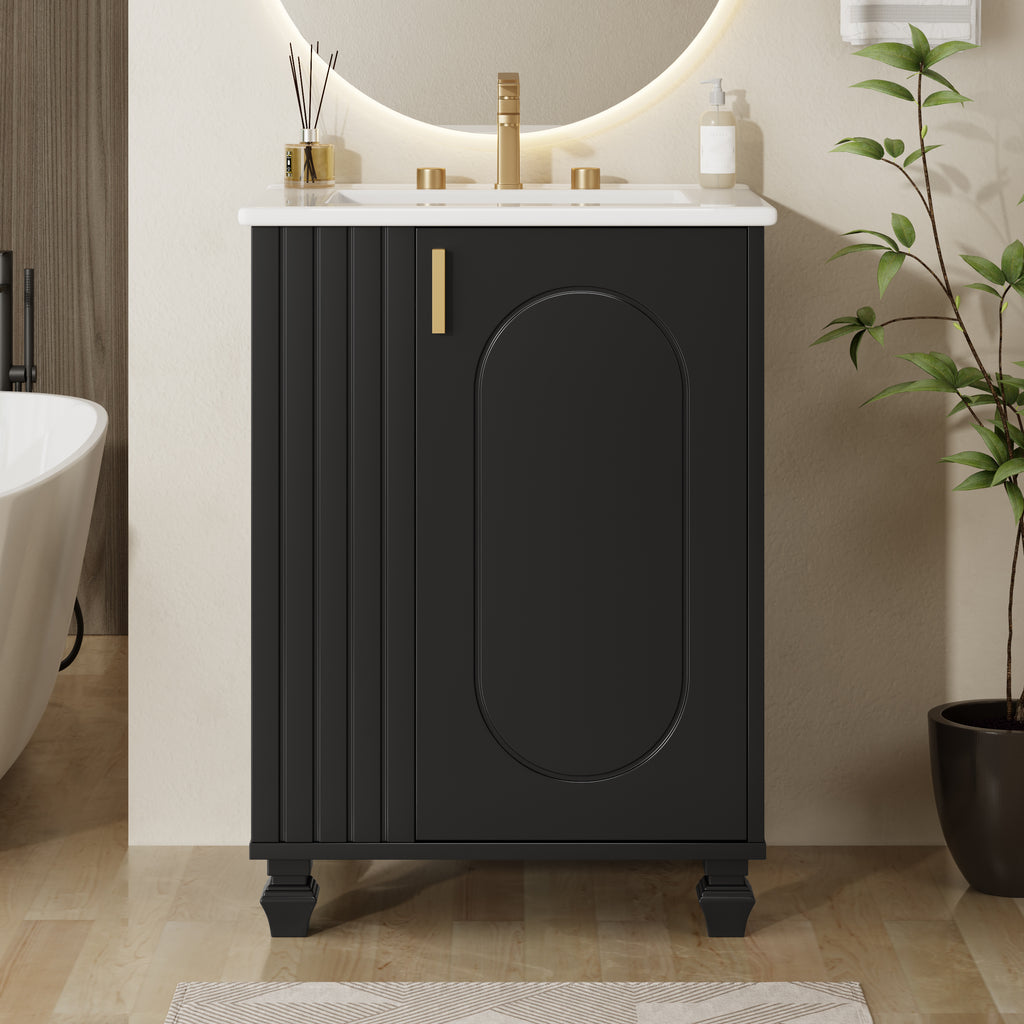 24" Bathroom Vanity with Sink