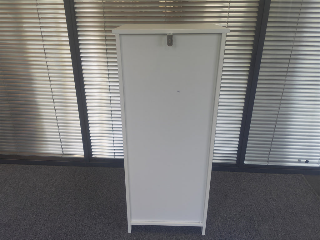 Bathroom Low Cabinet with Louvered Door