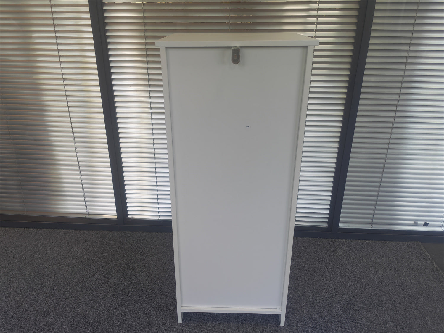Bathroom Low Cabinet with Louvered Door